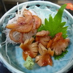栄寿司 - 赤貝刺身880円