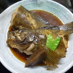 栄寿司 - アイナメ煮魚990円