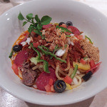 アジトイズム - ピザソバ（800円）