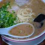 一真軒 - 麺・スープのアップ（2016.4）