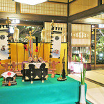 東京 芝 とうふ屋うかい - 室礼は端午の節句