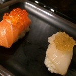 Sushi Sasabune  - サーモン　ホタテ