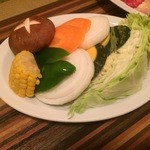 Kampa Chikan - 野菜盛り合わせ（460円）