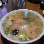 麺処 みどり亭 - エビ入りあんかけラーメン