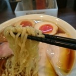 らぁ麺 紫陽花 - 特製醤油らぁ麺、大盛、手揉み縮れ麺