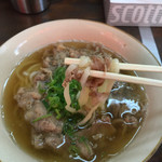 肉うどん ささめ - 肉うどん  400円