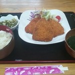 楓食堂 - アジフライ定食