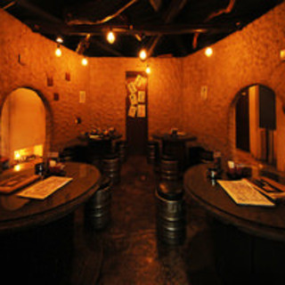 洞窟のような空間