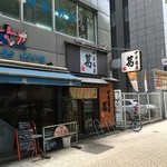 中華蕎麦 葛 - 店頭2 夜 来たいね〜