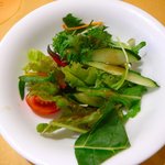 ウッデンシップ - ランチセットのサラダ♪2010/8