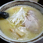 麺匠 義元左文字 - 岩塩潮ラーメン 2016.5月