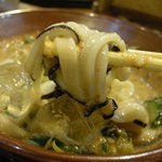 まろうど - うどんの麺はこんな感じ