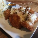 ぢょいふる - チキン南蛮&カレー（￥850）