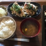 ぢょいふる - とり胸タタキ定食（￥750）