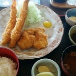 みそかつ 佳奈家 - えびヒレ定食1500円