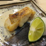 日本橋蛎殻町 すぎた - 赤むつの焼き2