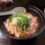 濃麺 海月 - 鶏濃麺（750円）