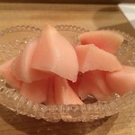 尽誠 - ぶつ切りガリ(美味)