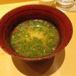 鮨 さいとう - 味噌汁