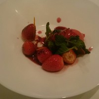 レストラン・モリエール - 苺のデセール