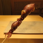 鮨 さいとう - 富山の蛍烏賊の焼き串