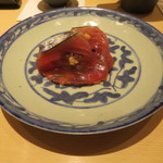 鮨 さいとう - 千葉 勝浦の鰹のづけ1