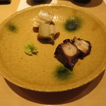 鮨 さいとう - 佐島の蛸と蝦夷鮑1