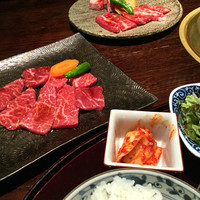 松阪苑 - ランチのお肉