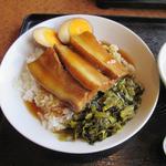 台湾中華 東明飯店 - 控肉飯（コンパーファン）