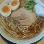 絢 - 半熟煮たまご醤油ラーメン