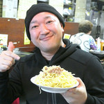 浜作もんじゃ会館 - 私が焼きますよー