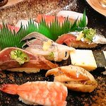 権太呂すし - セットのお寿司