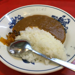 丁香 - 「ラーメン・ミニカレー」750円のミニカレー