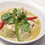 海老のグリーンカレー