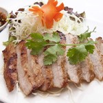 grilled pork belly