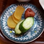 偕楽 - 201605チャーハン 大盛り\850 漬物