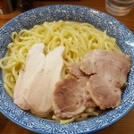 麺処 いし川 - 201605特製つけそば 大盛(生麺時440g)\1050 麺・チャーシュー