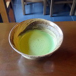 茶室寿楽庵 - 抹茶セット（1,000円）森山窯