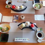 皆美館 - 朝食の鯛めしセット