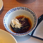 皆美館 - 朝食の茶碗豆腐