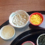 皆美館 - 朝食の鯛めしセット