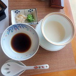 皆美館 - 朝食の茶碗豆腐