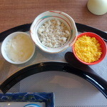 皆美館 - 朝食の鯛めしセット