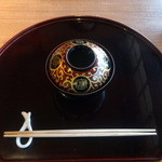 皆美館 - 夕食、焼き目草餅