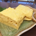 そば所 よし田  - 名物 玉子焼き