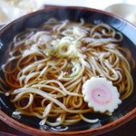 砂場道 - そば定食の自家製そば
蕎麦の香りよし、汁は駅蕎麦のようにしっかりした塩梅（好印象）