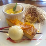 デザート：3種類あって美味しい♪