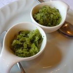 ウシマル - ＜2010年9月＞紫蘇のシャーベット　さっぱりお口直し