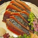 田中家料理店 - もどり鰹たたき