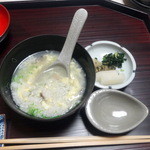 皆美館 - 夕食の丸雑炊